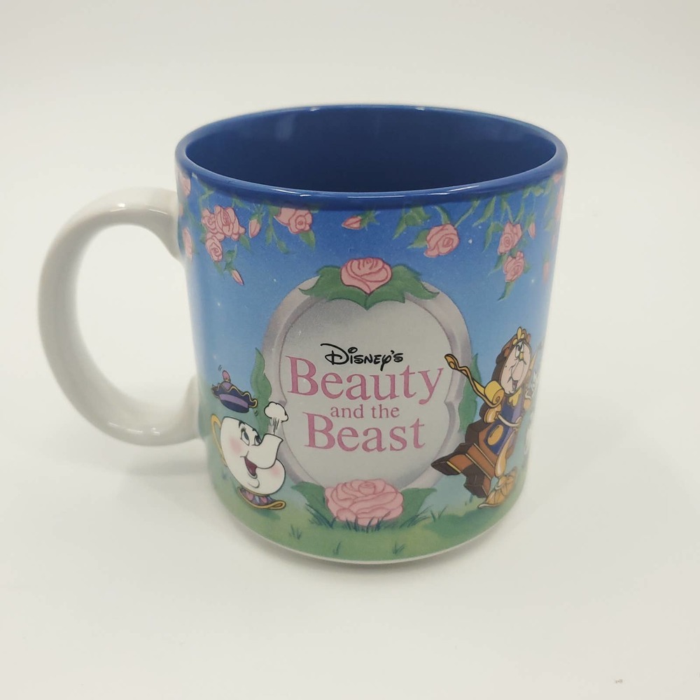 Disney Beauty & The Beast Coffee Mug Japan